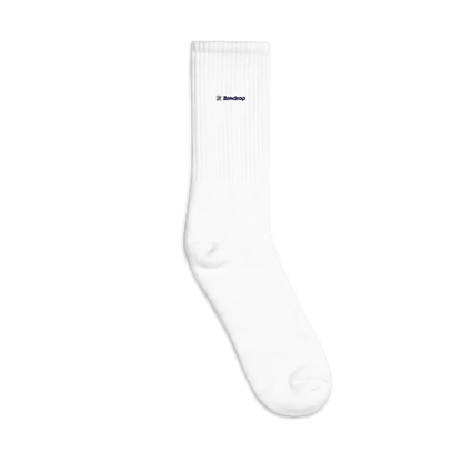 Embroidered Crew Socks | SOCCO SC200