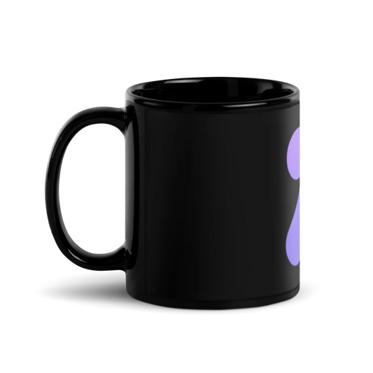 Black Glossy Mug