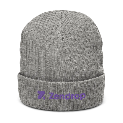 Ribbed Knit Beanie | Atlantis